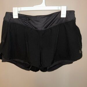 Sleek Black Athletic Shorts for Women